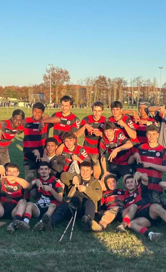 Photo de groupe des Cadets A 25-26