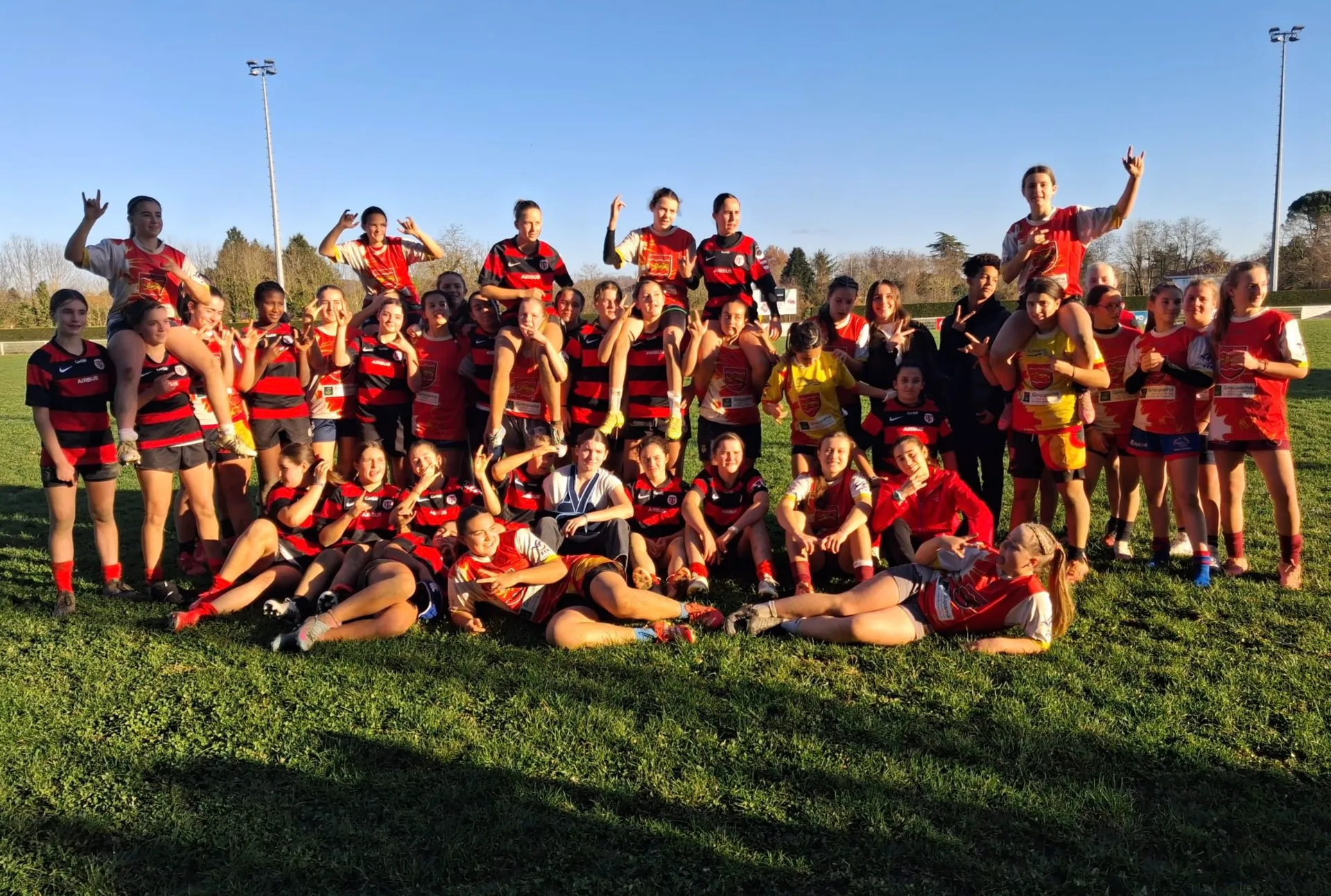 Photo de groupe des Minimettes 25-26