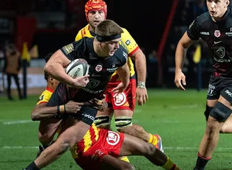 Thomas Lacombre, ST-USAP J10 Top14 24/25