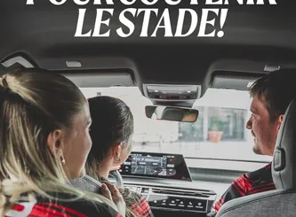 Affiche de la solution de covoiturage proposée par la LNR