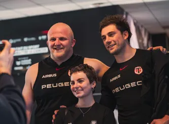 Joel Merkler et Pierre-Louis Barassi à la journée Sport &amp; Cancer 25/26