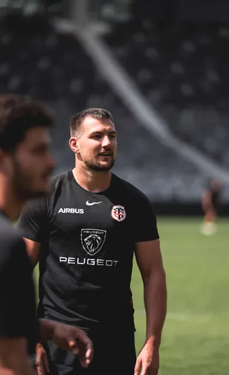 François Cros joueur du Stade Toulousain