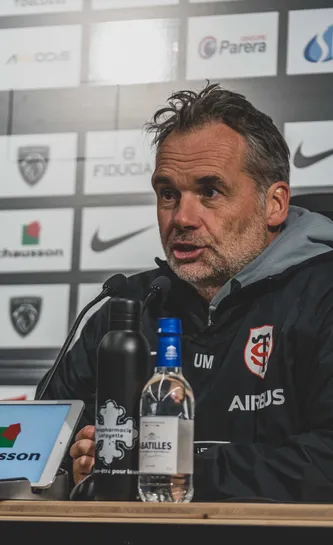 Ugo Mola en conférence de presse