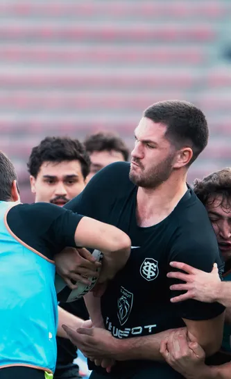 Clément Vergé à l'entraînement