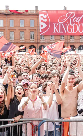 La foule au Capitole lors de la finale d'Investec Champions Cup 2024
