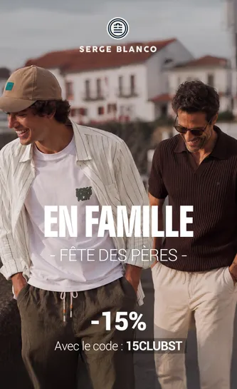 La fêtes des Pères 2026 avec Serge Blanco