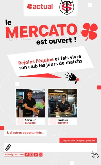 Mercato Actual - saison 26-27