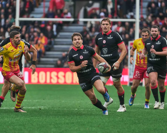 Antoine Dupont face à l'USAP