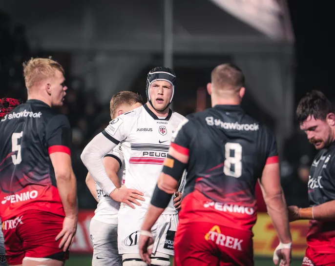 Thibaud Flament face aux Saracens