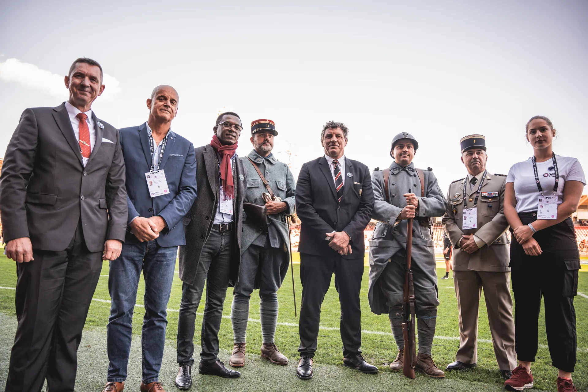 A l’approche de la cérémonie du 11 novembre, le Stade Toulousain s’est engagé aux côtés de la CSNJ et de l’ONAC-VG en mettant en avant l’Œuvre Nationale du Bleuet de France. 