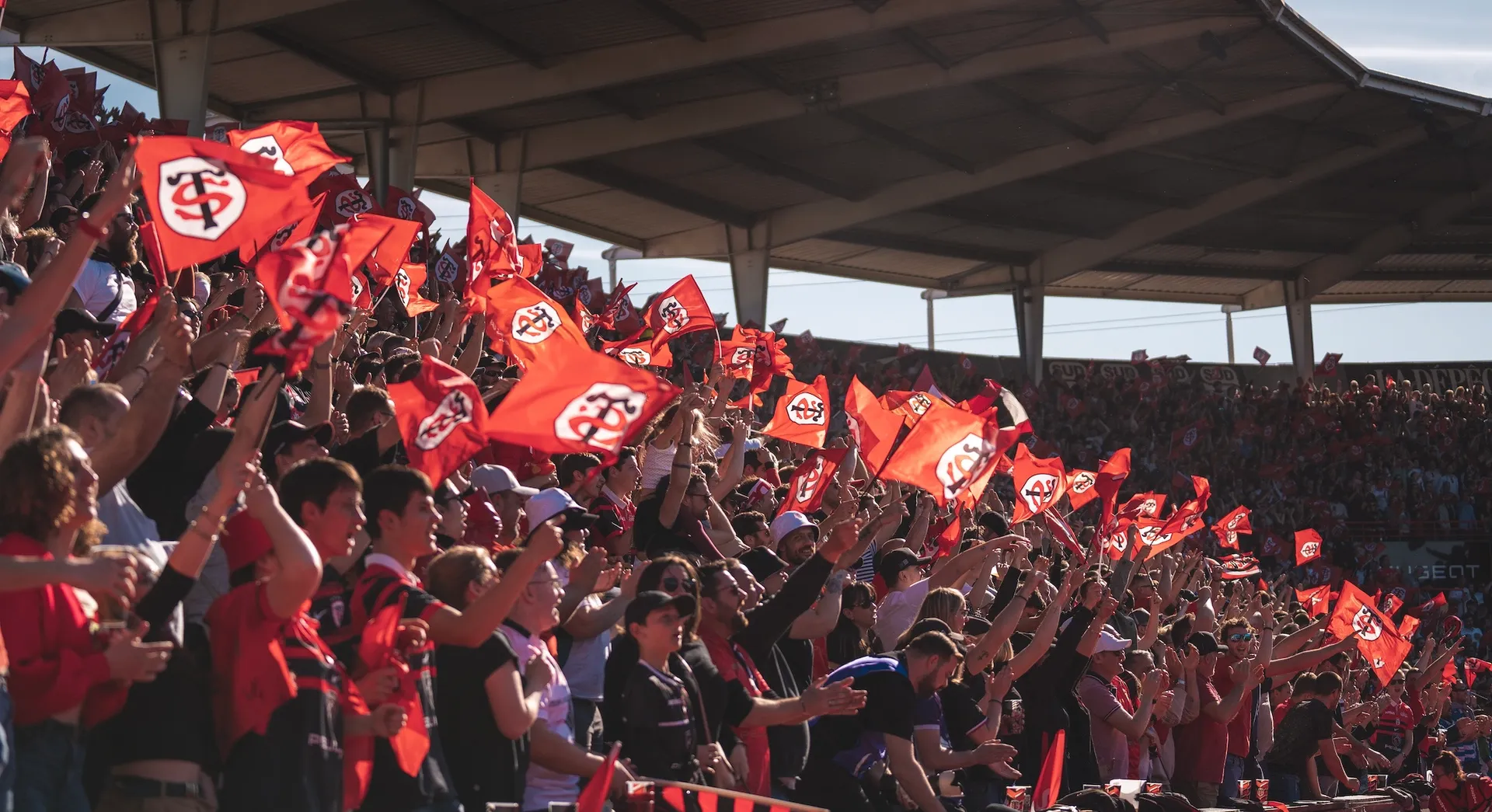 supporters au stade ernest-wallon