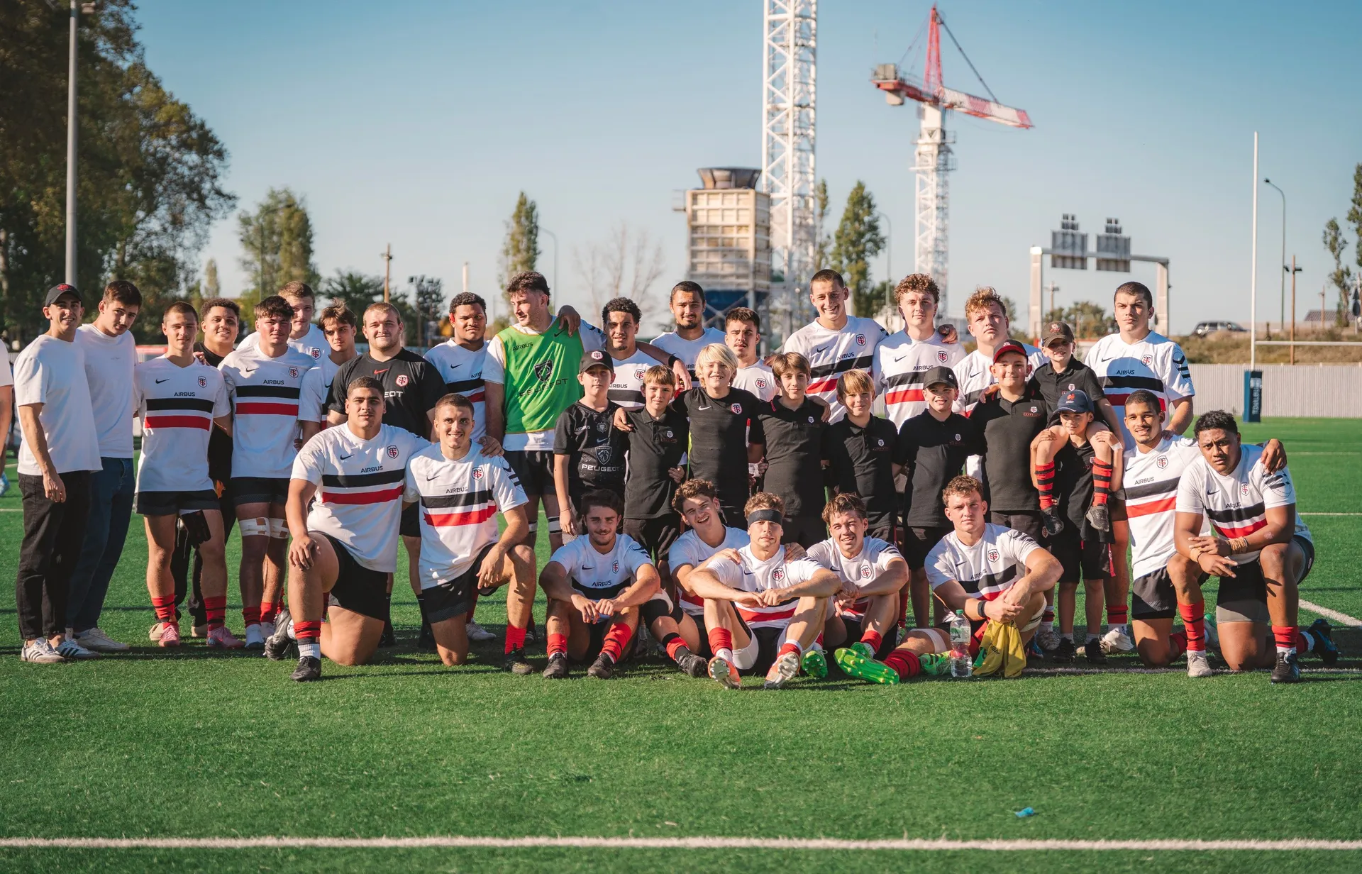 Photo de groupe des Espoirs après ST-Bayonne 25/26