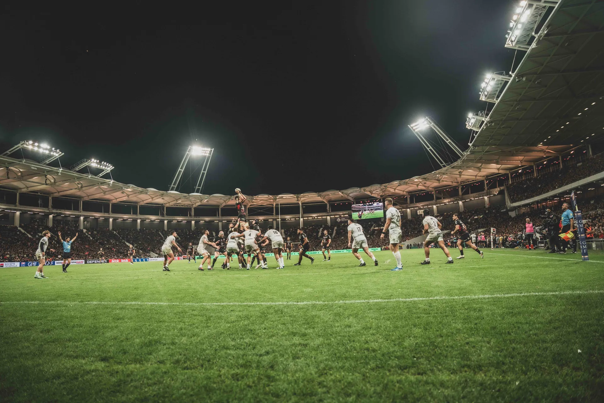 Action au Stadium de toulouse