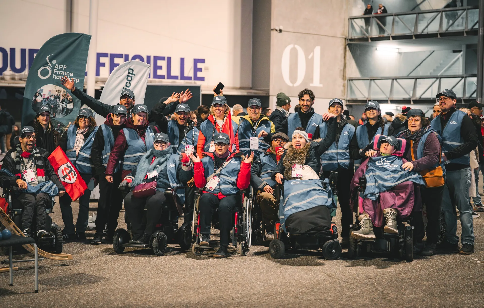 Mise à l'honneur de l'Association APF Handicap