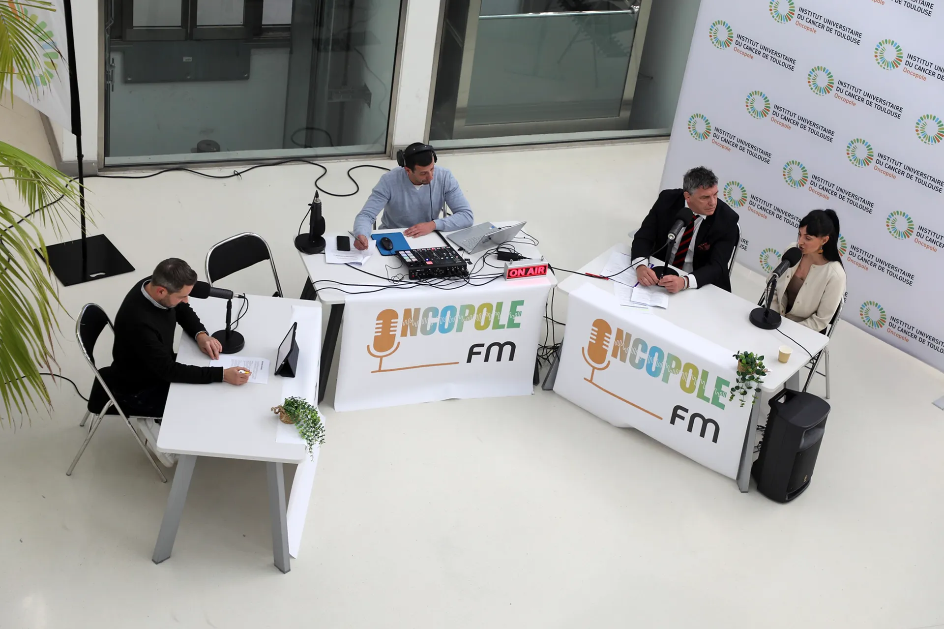 Oncopole FM avec Didier Lacroix et Vanessa Morales