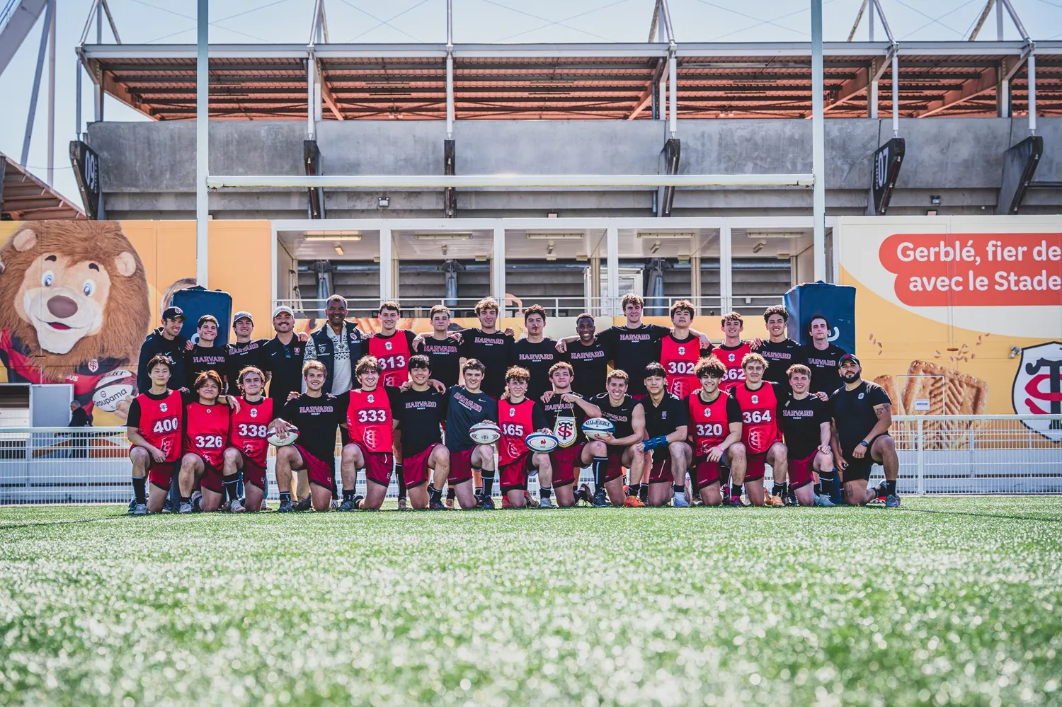 La Stade Académie accueille l'équipe Universitaire de Harvard Rugby - mars 2026