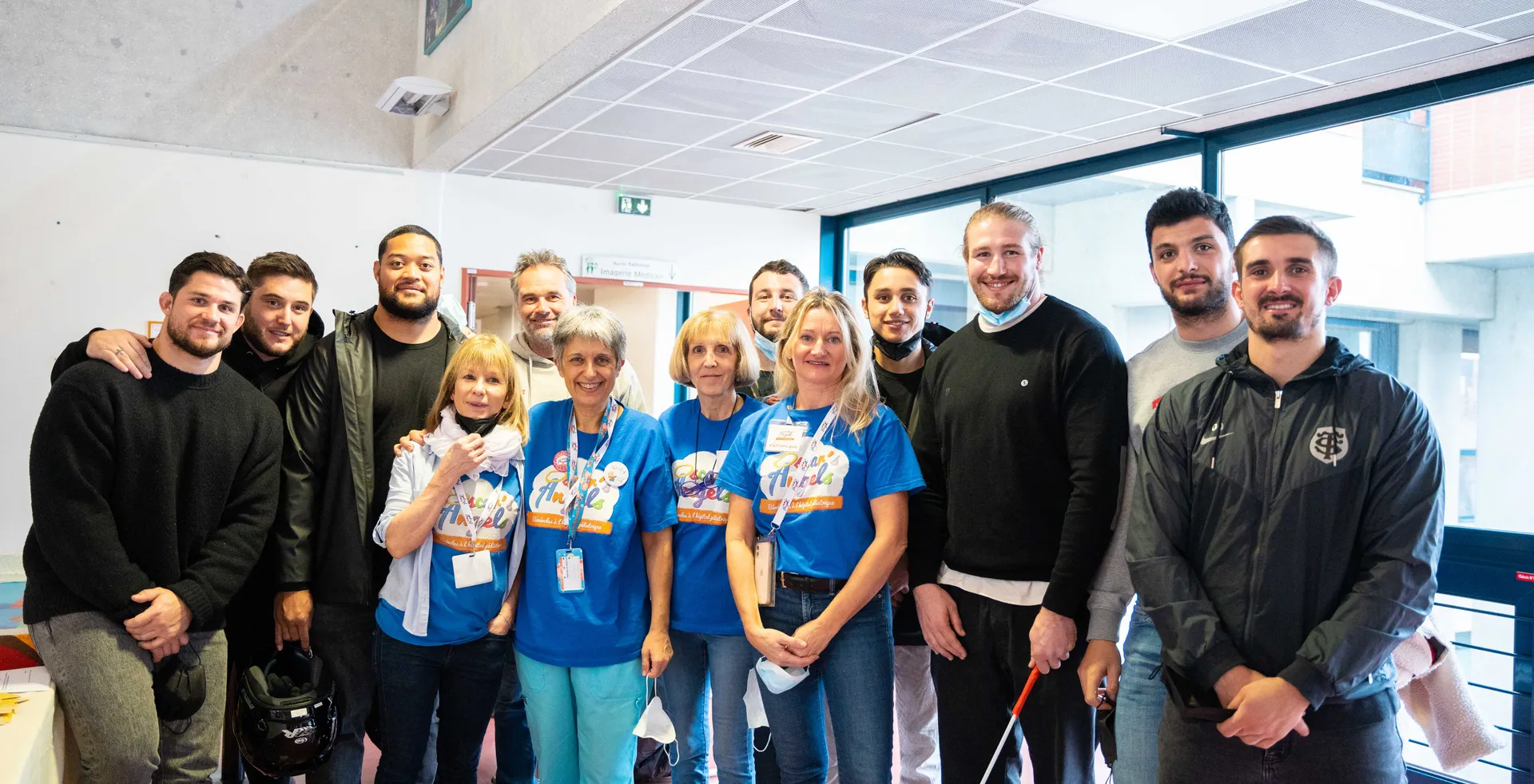 Le Stade Toulousain est fier de soutenir l’Association Oscar’s Angels, parrainée par son manager : Ugo Mola !