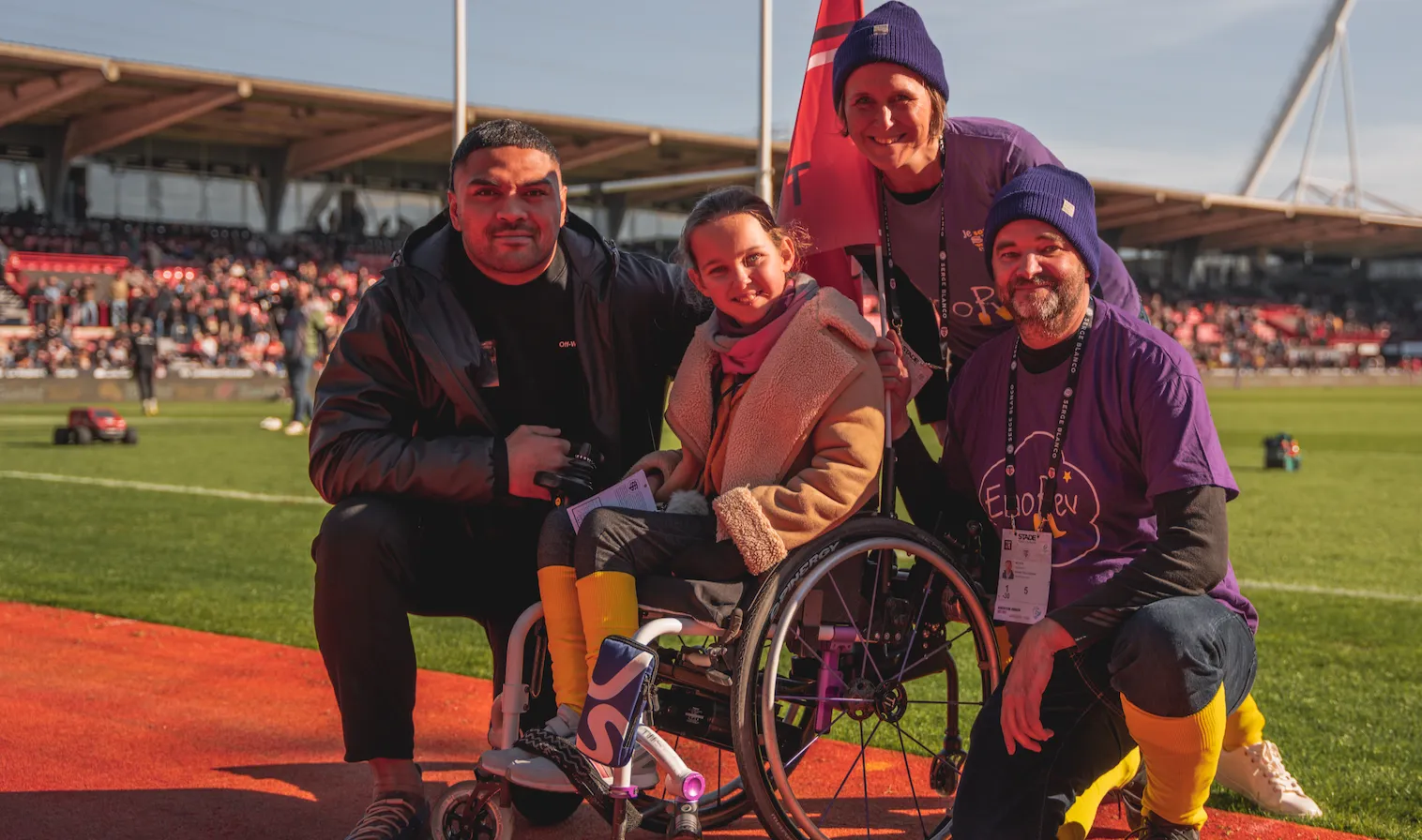 L'Association EnoRev' a vu le jour en 2014 autour d’Enora, cette jeune Toulousaine de 11 ans née avec un handicap moteur.
