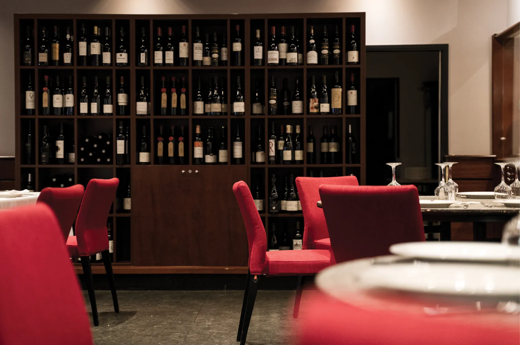 Intérieur brasserie 