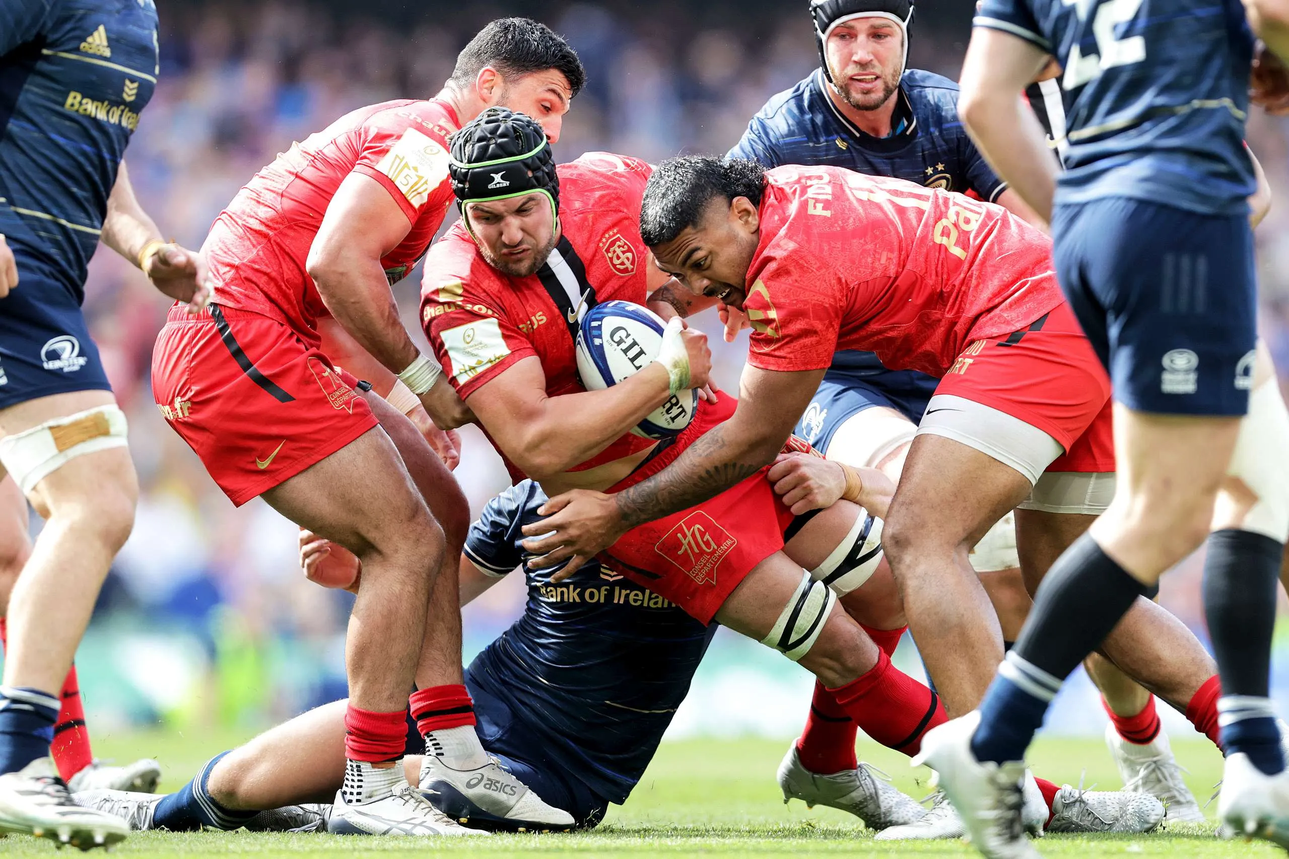 François Cros joueur du Stade Toulousain