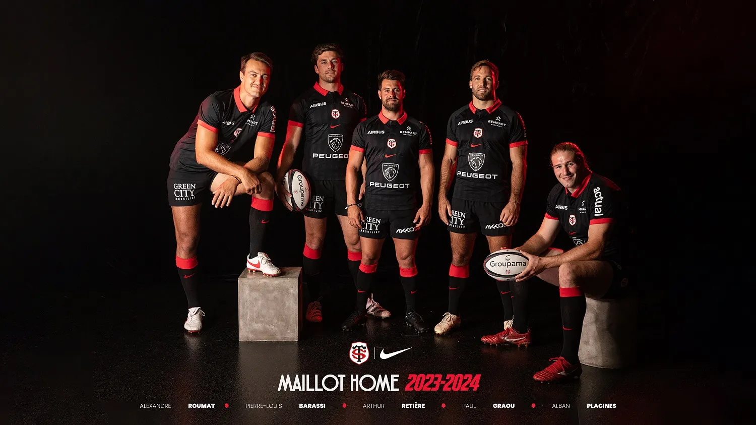Maillot Home - Saison 23/24, Groupe de 5
