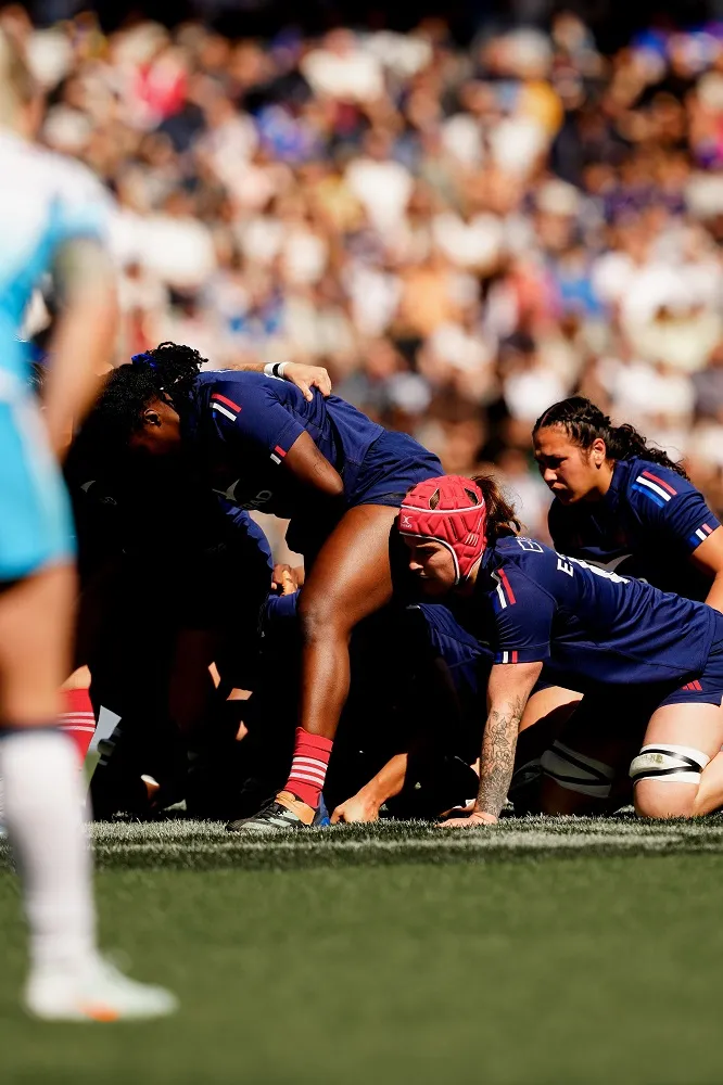 6 Nations Féminins 2025 - J2 Ecosse - Mars 2025 - mêlée