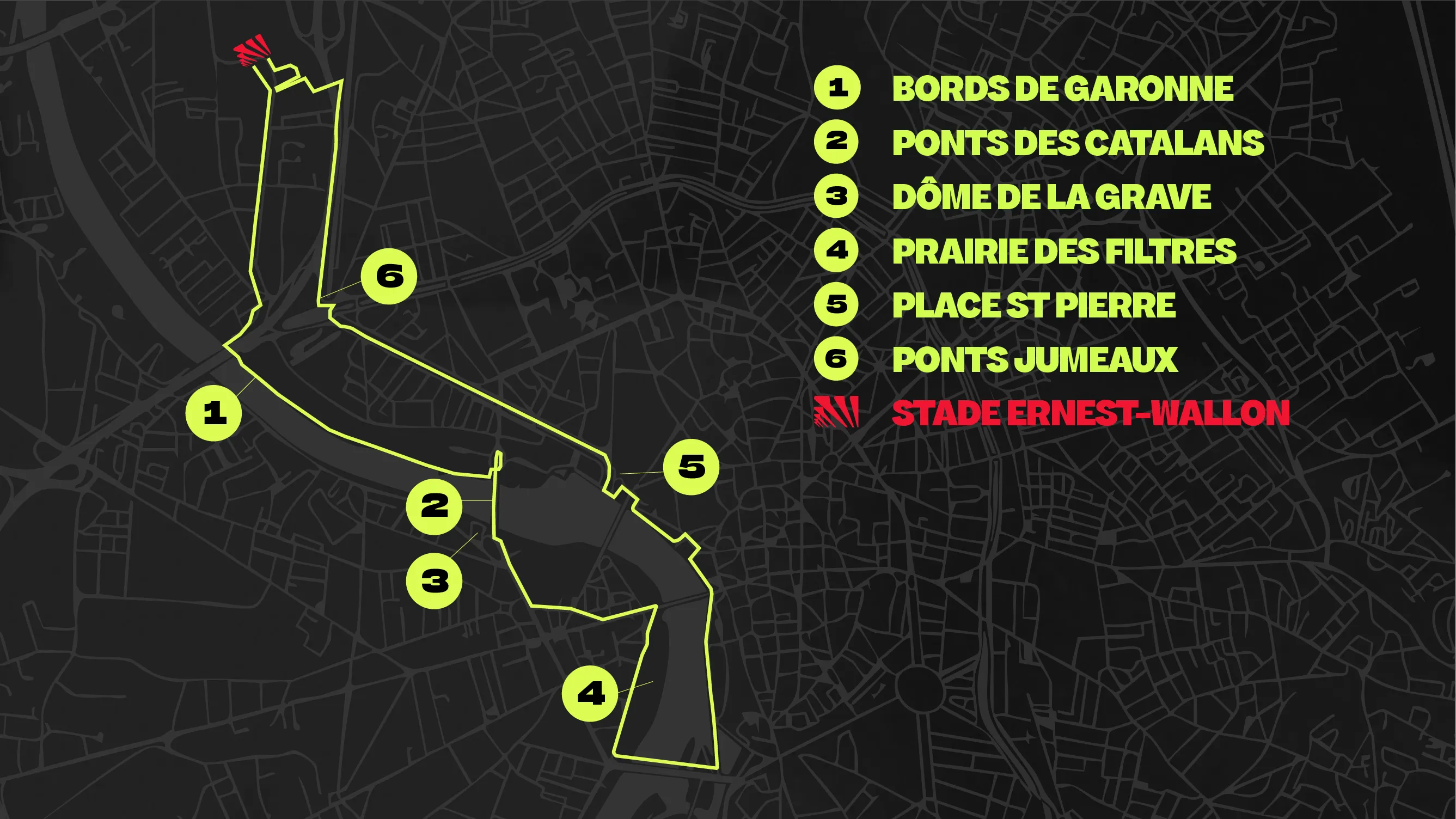 Les 10 KM du Stade 2025 : le parcours