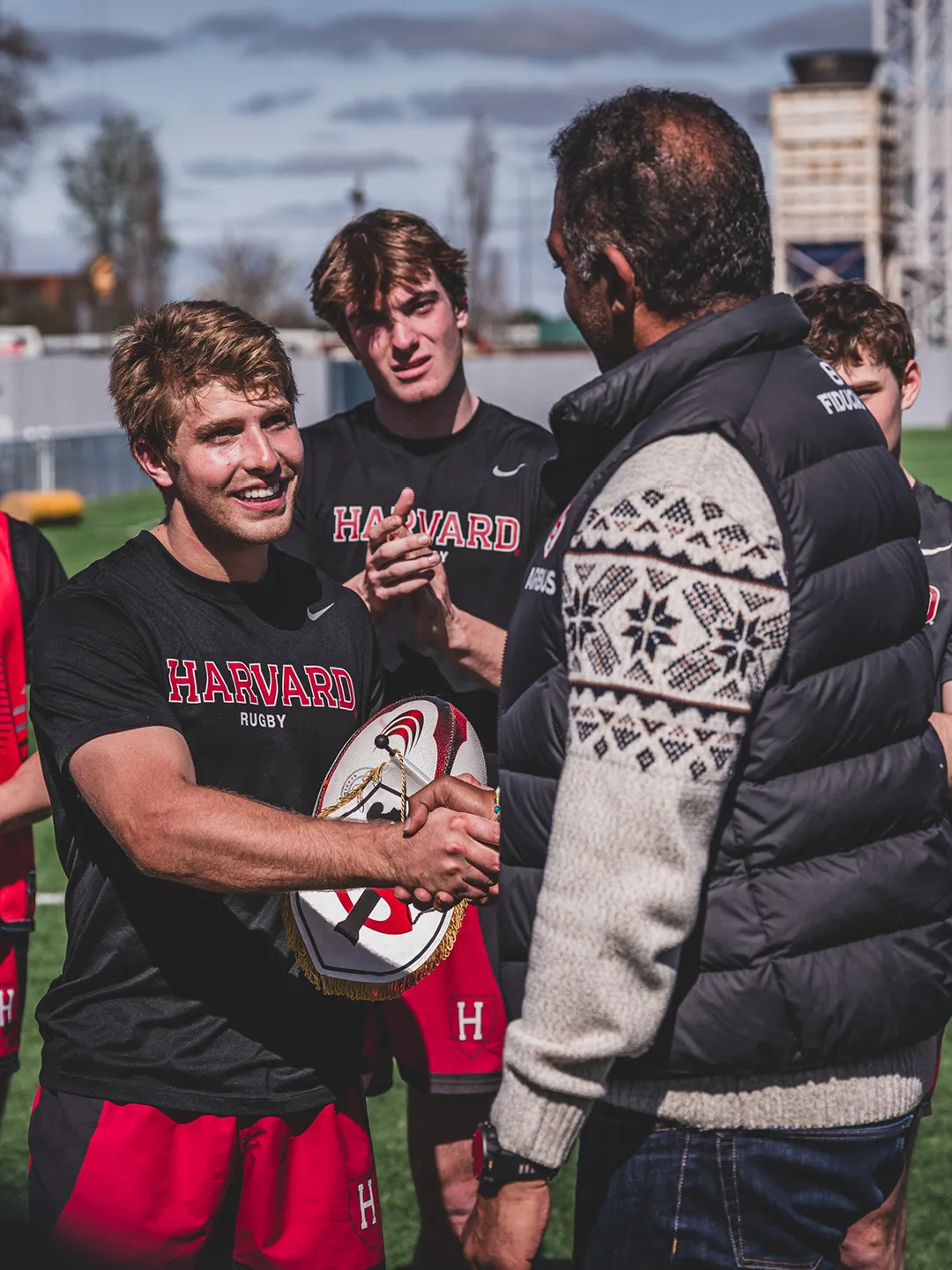 La Stade Académie accueille l'équipe universitaire de Harvard Rugby