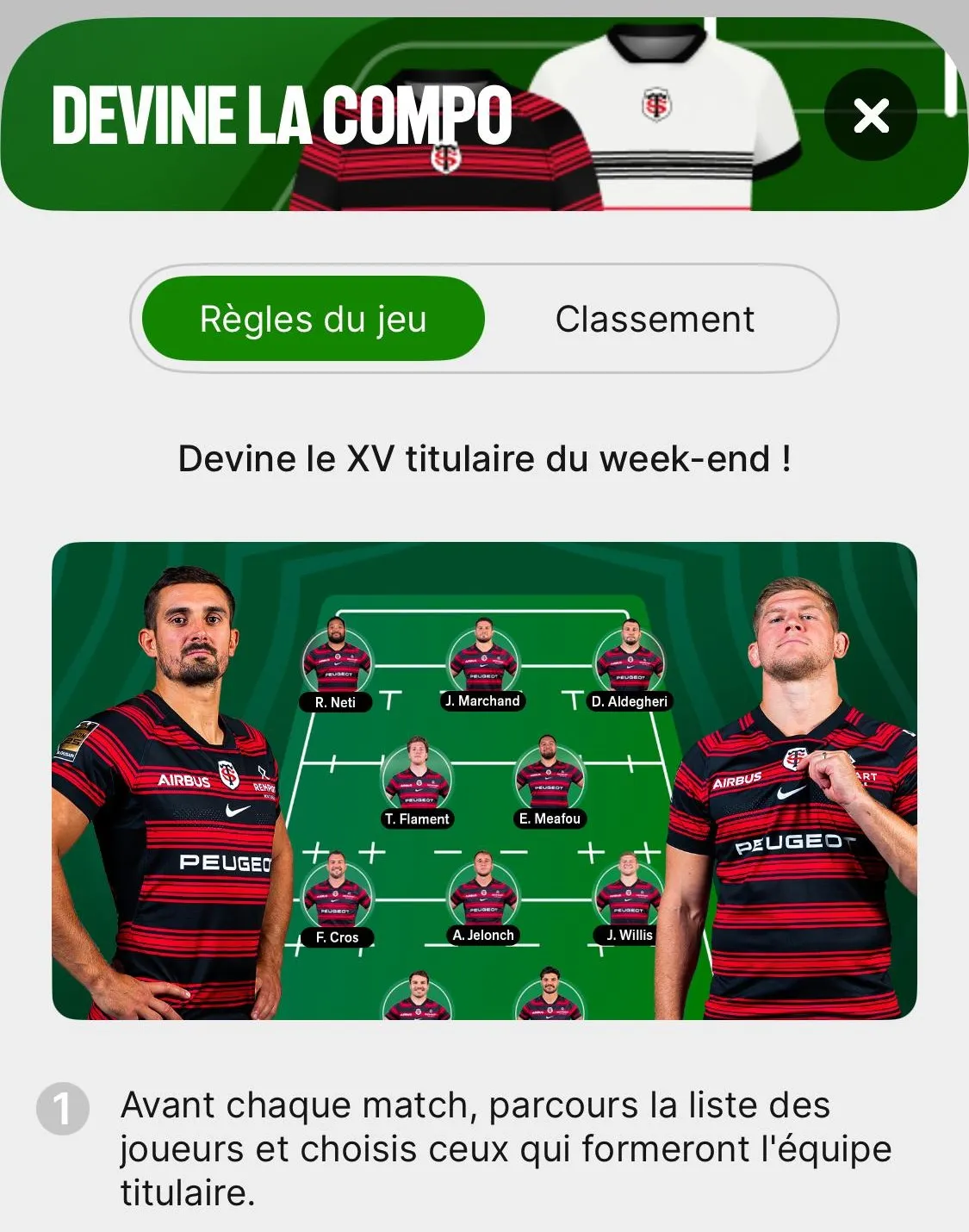 App - Gaming - Promo Devine la compo