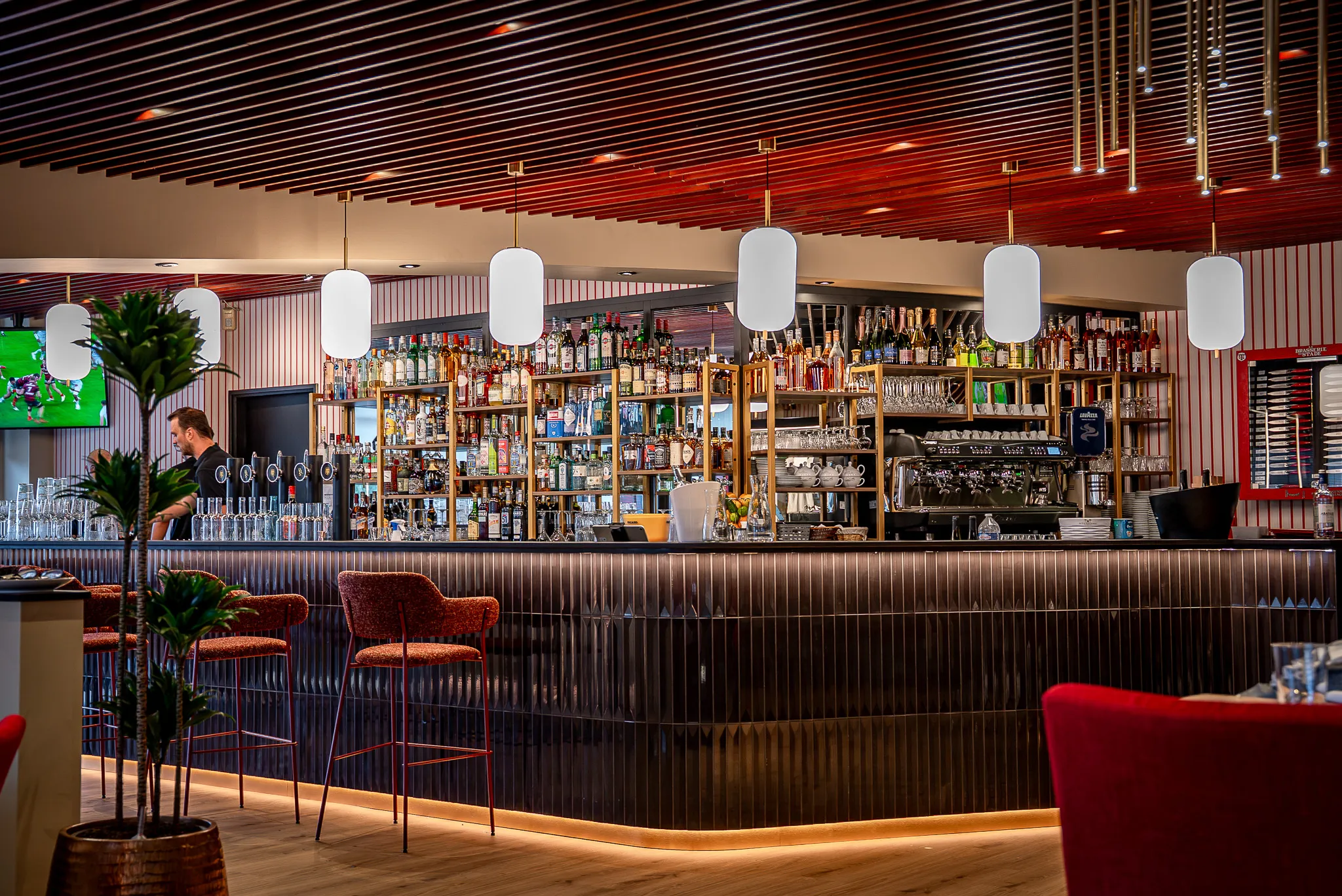 Nouveau bar de la Brasserie du Stade - septembre 2026
