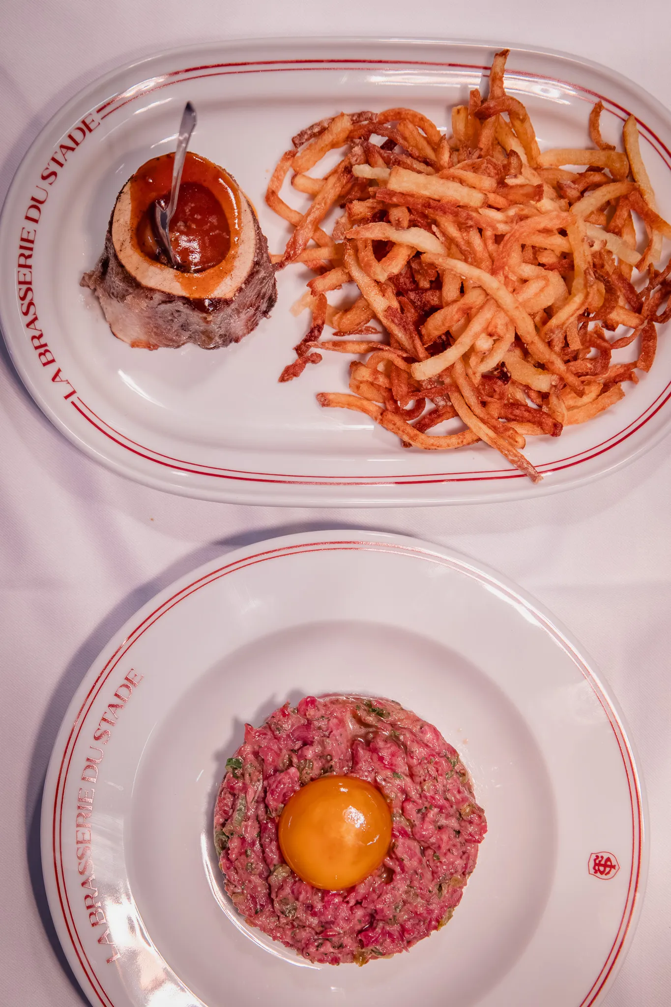 Nouveau menu de la Brasserie du Stade - septembre 2026
