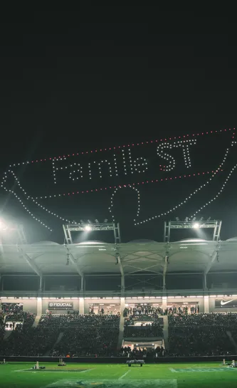 Show de drones au stadium