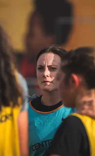 Mia Moussac Bouttier à l'entrainement 25/26